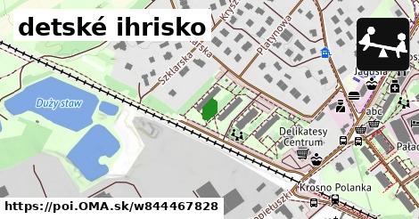 detské ihrisko