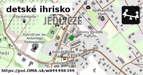 detské ihrisko