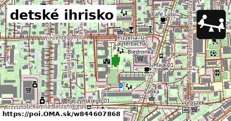 detské ihrisko