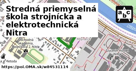 Stredná priemyselná škola strojnícka a elektrotechnická Nitra