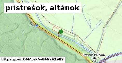 prístrešok, altánok