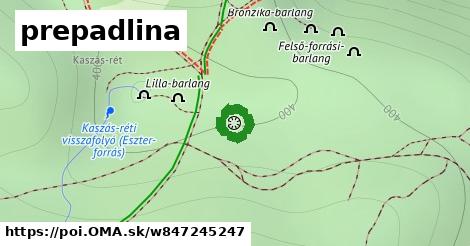 prepadlina