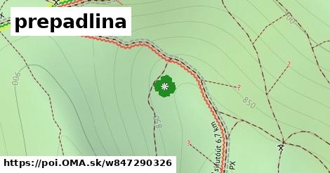 prepadlina