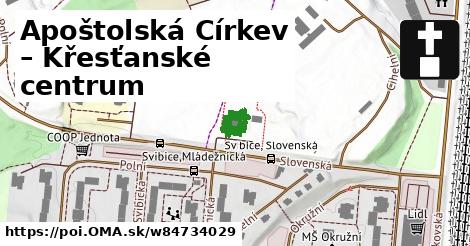 Apoštolská Církev – Křesťanské centrum