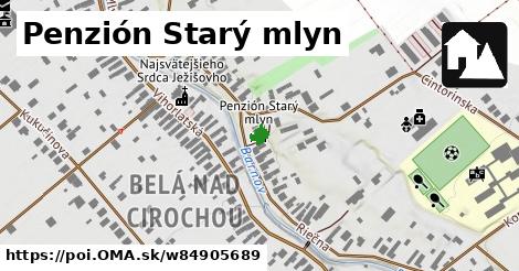 Penzión Starý mlyn