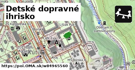 Detské dopravné ihrisko