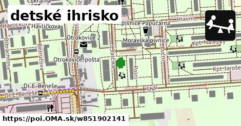 detské ihrisko