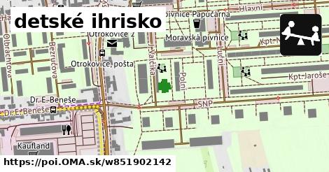 detské ihrisko