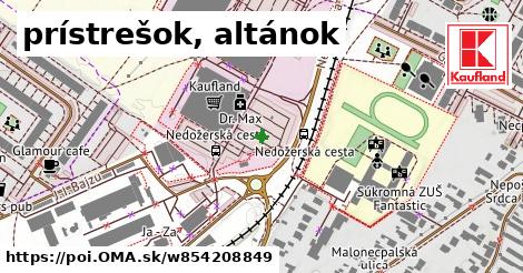 prístrešok, altánok