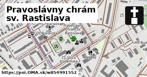 Pravoslávny chrám sv. Rastislava