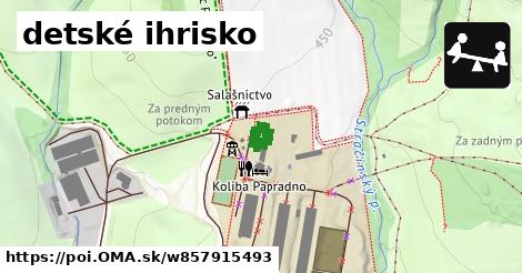 detské ihrisko