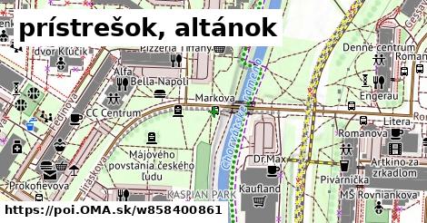 prístrešok, altánok