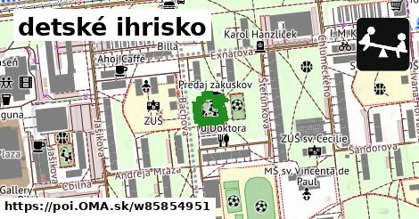 detské ihrisko