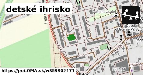 detské ihrisko