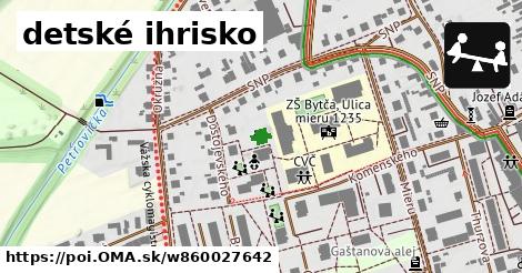 detské ihrisko