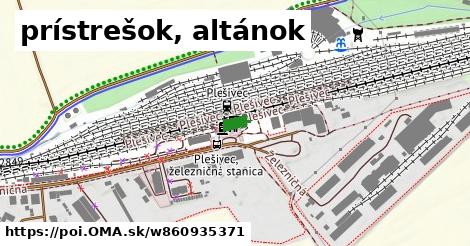 prístrešok, altánok