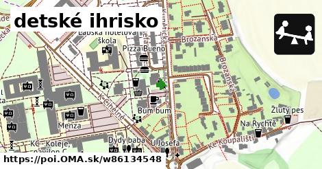 detské ihrisko