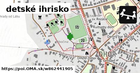 detské ihrisko