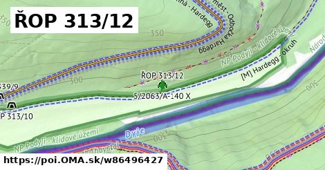 ŘOP 313/12