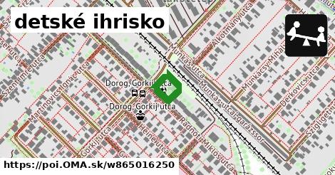 detské ihrisko