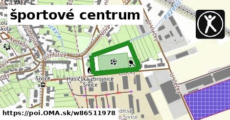 športové centrum