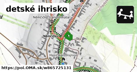 detské ihrisko