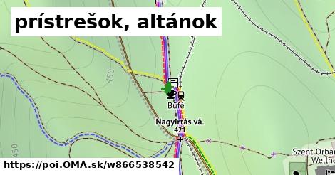 prístrešok, altánok