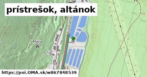 prístrešok, altánok