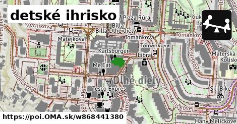 detské ihrisko