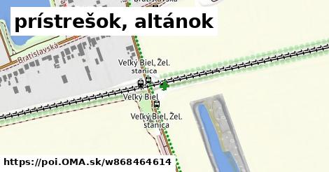 prístrešok, altánok