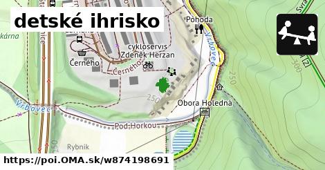 detské ihrisko