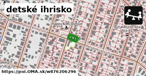 detské ihrisko