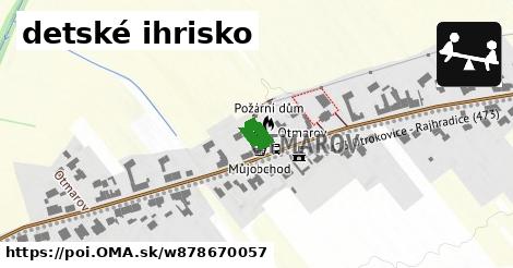 detské ihrisko