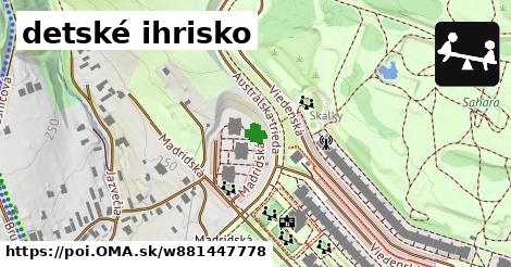 detské ihrisko