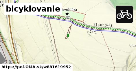 bicyklovanie