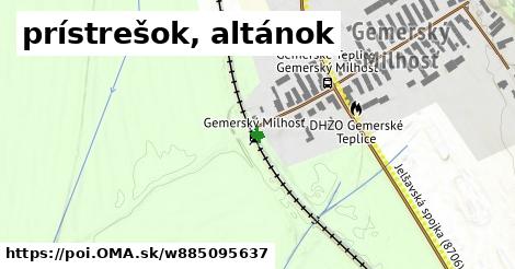 prístrešok, altánok