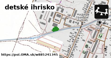 detské ihrisko