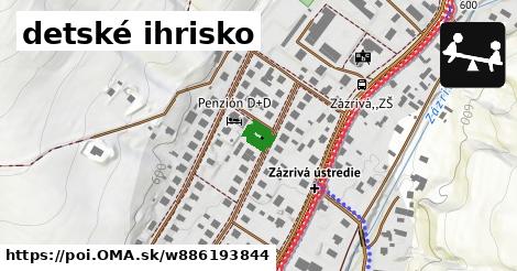 detské ihrisko