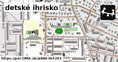 detské ihrisko