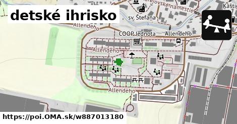 detské ihrisko