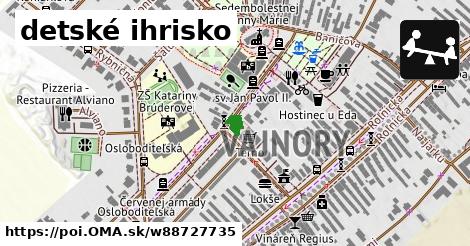 detské ihrisko