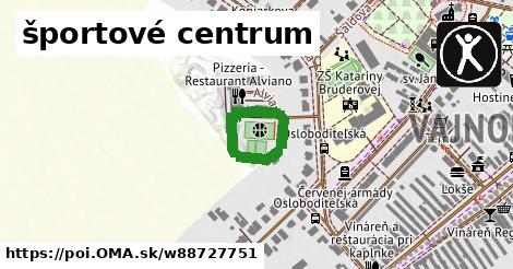 športové centrum