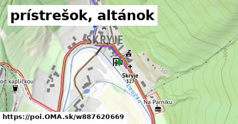 prístrešok, altánok