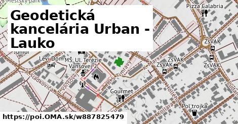 Geodetická kancelária Urban - Lauko