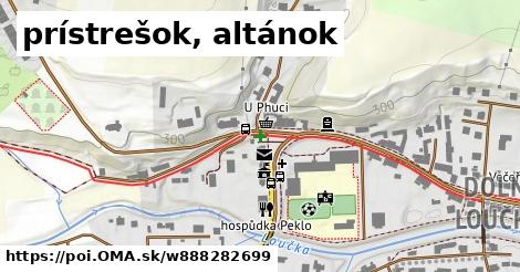 prístrešok, altánok