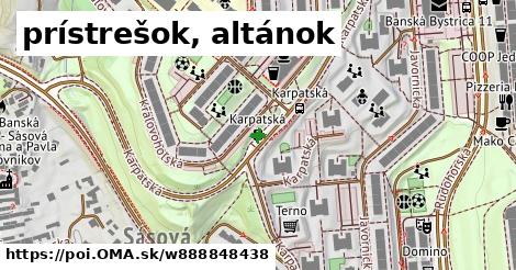 prístrešok, altánok