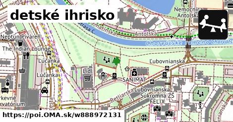 detské ihrisko