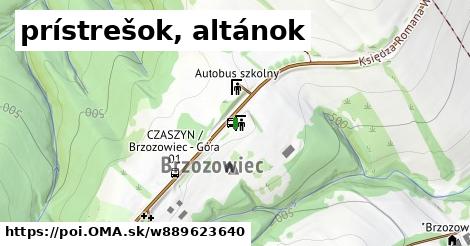 prístrešok, altánok