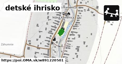 detské ihrisko