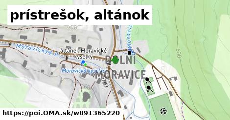 prístrešok, altánok